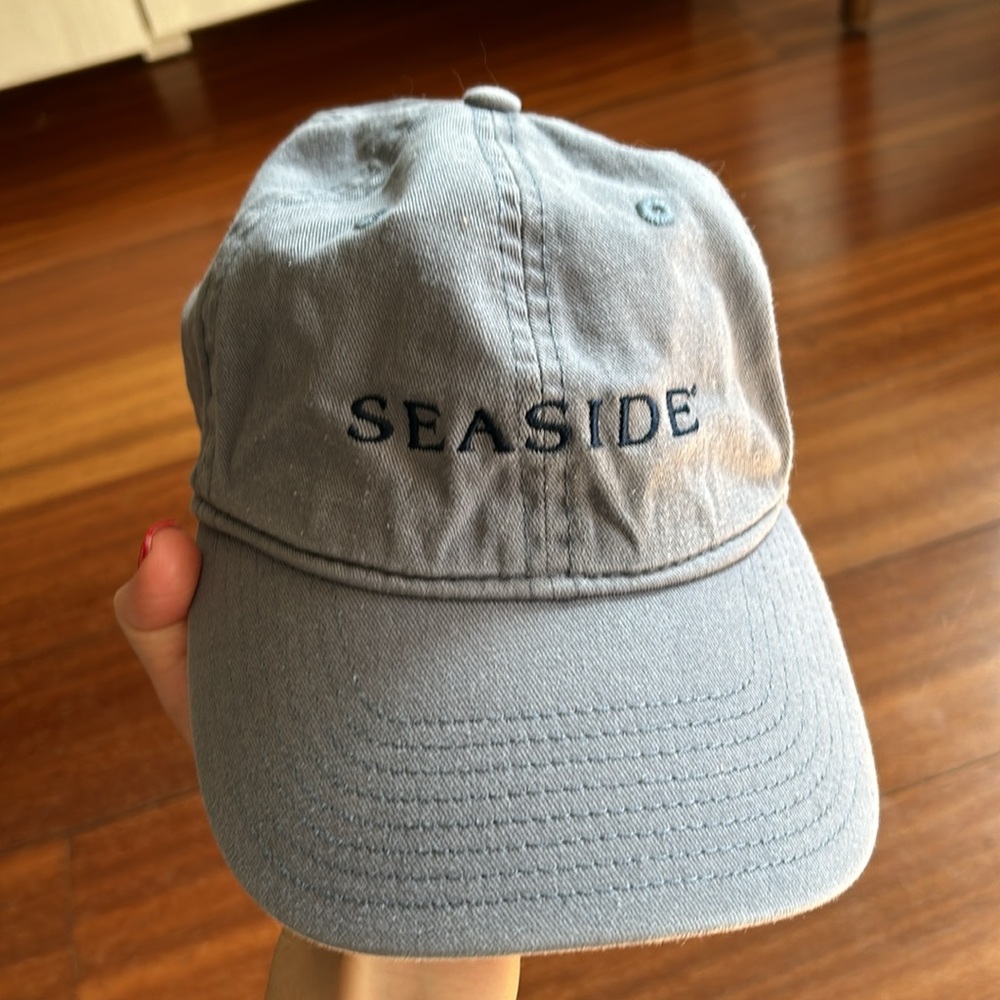 Grey Seaside Store Hat
